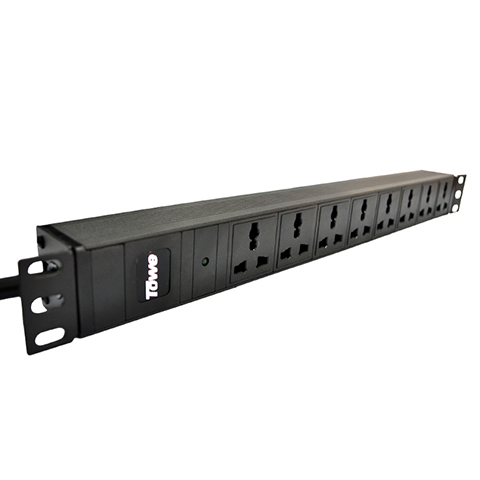 8位10A通用孔16A插头PDU